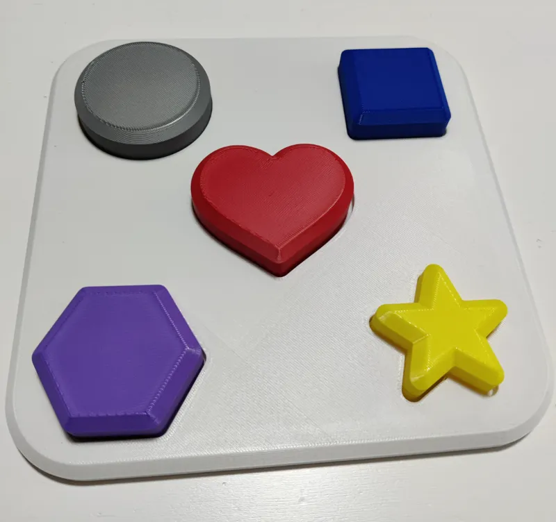 Montessori-style children's puzzle