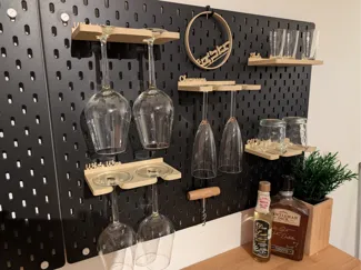 IKEA Skadis Home Bar System - Glass Holders & more