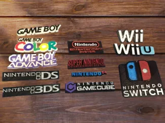 Nintendo Console Logos Collection