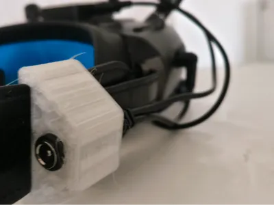 Goggles x plug holder 