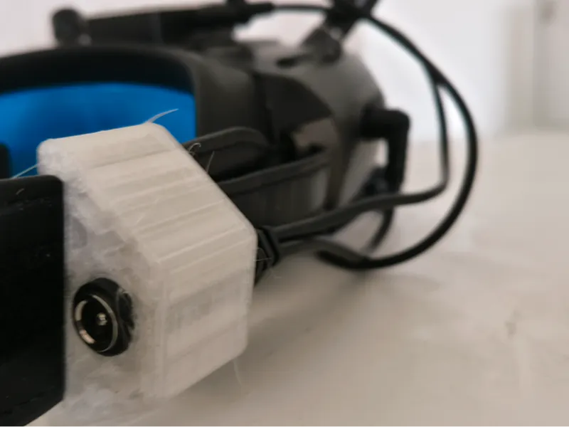 Goggles x plug holder 