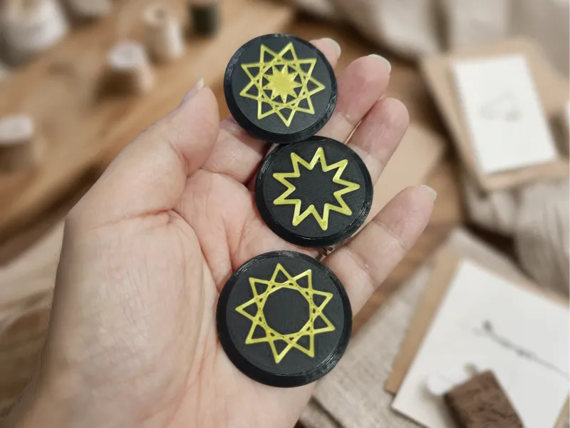 9 Pointed Star Pin