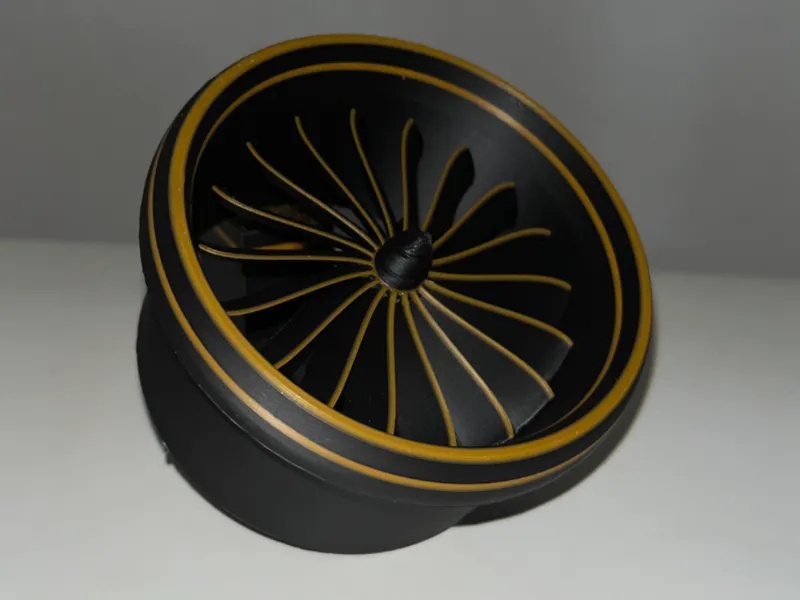 Electric Turbine Fan reusable Spool