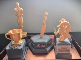 Most Likely to Commit a Crime Trophy Dinnerparty