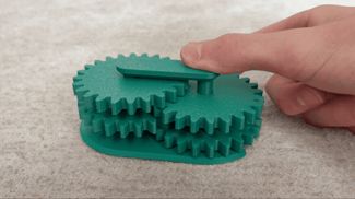 Gearbox | 27:1 Gear Ratio | Easy Print & Assembly