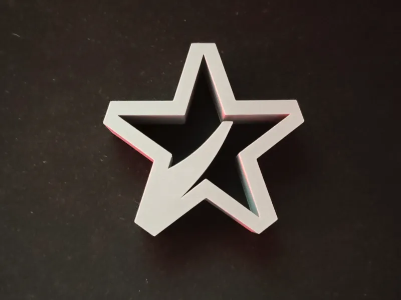 Rocket League - Plat 1 rank to clip on a display