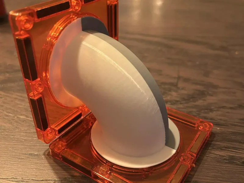 90° Marble ball Track Connector – Magnet Kulebane