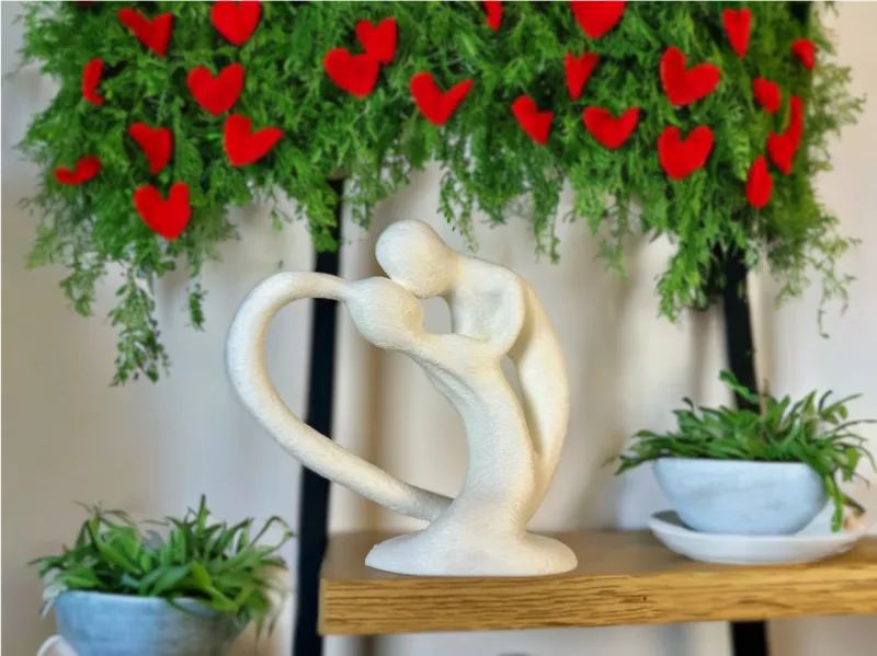 Valentine statue