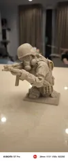 0.12mm layer, 2 walls, 15% infill, Ironing flow 30%