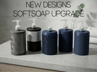 NEW Textured Soap Bottles | Softsoap Pump Upgrade
