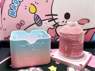 磁吸收纳盒毛线轴
