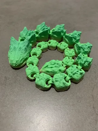 Dragon Snake Articulated (Easy Print No Support)