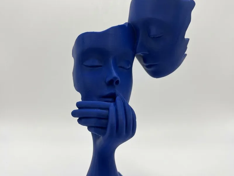 Dual Face Sculpture