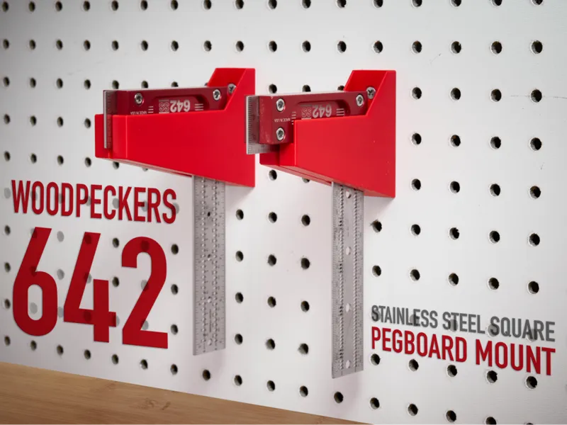 Woodpeckers 642 Square Pegboard or Wall Mount