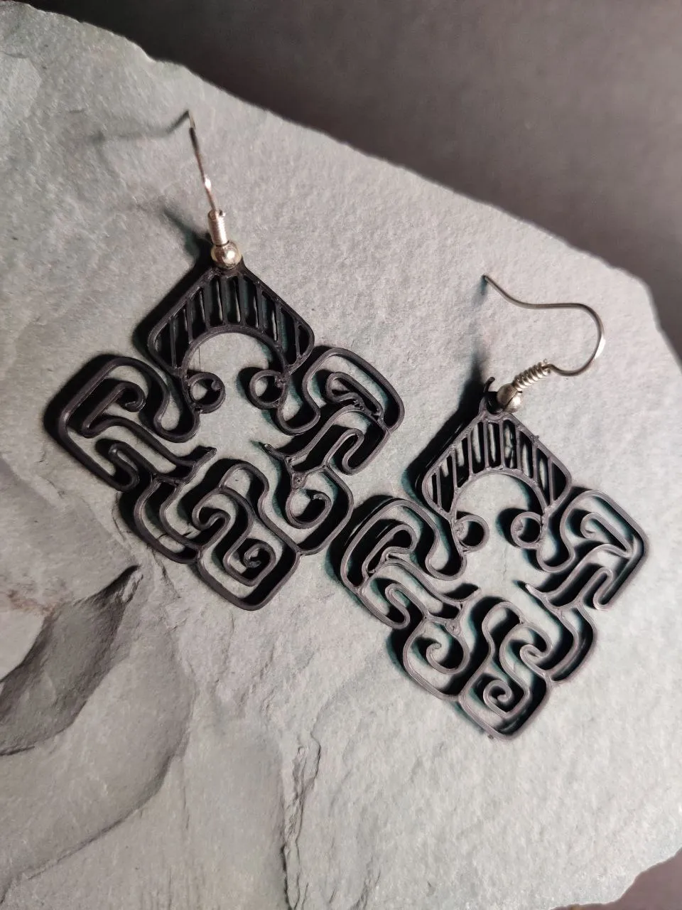 Aztec Octopoda Earrings view 4