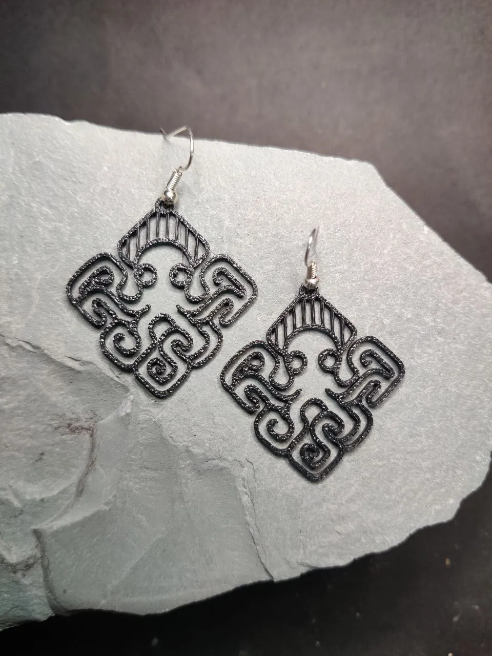 Aztec Octopoda Earrings view 2