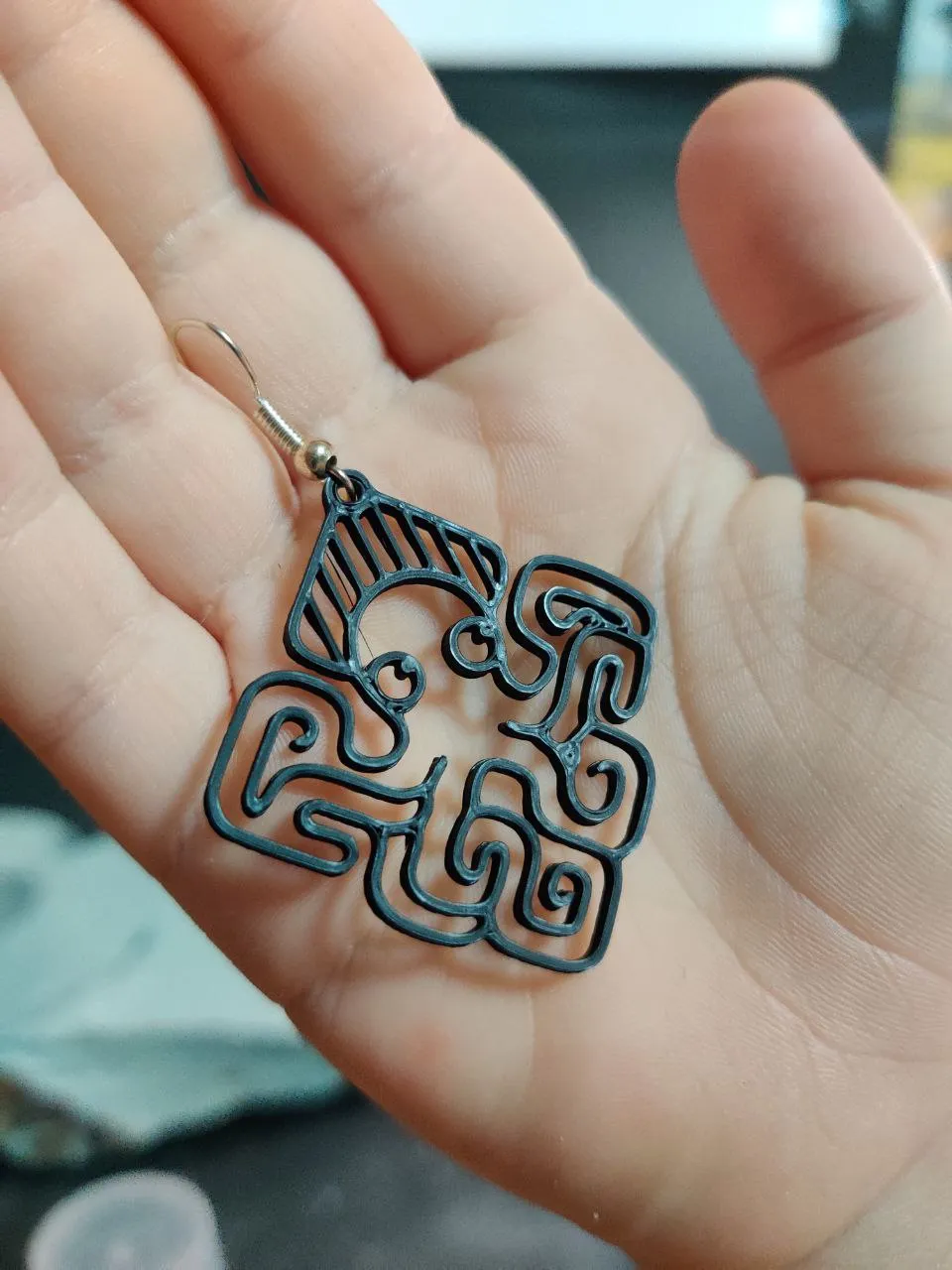 Aztec Octopoda Earrings by Varvatos MakerWorld: Download Free 3D Models
