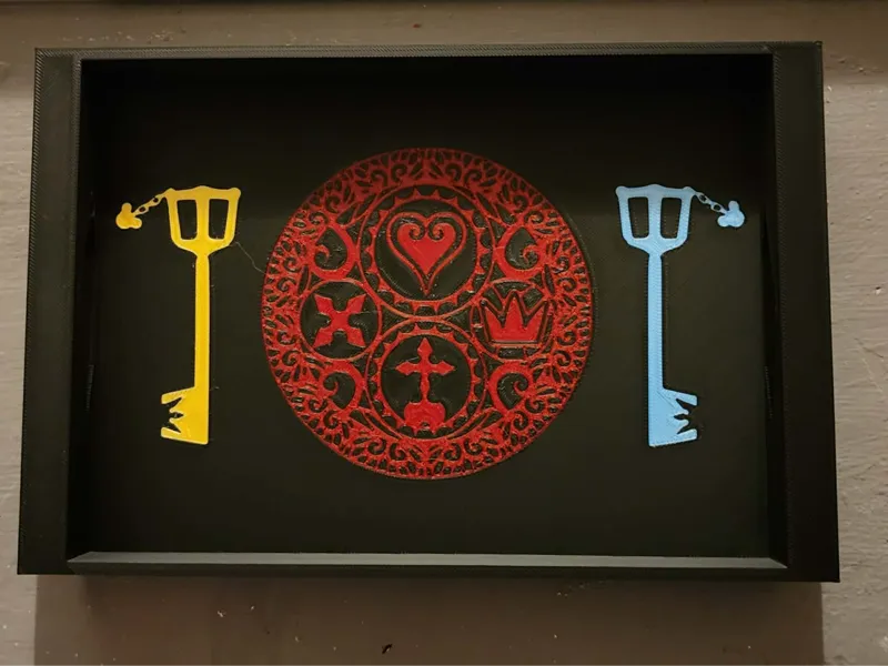 Kingdom hearts Inspired Tray