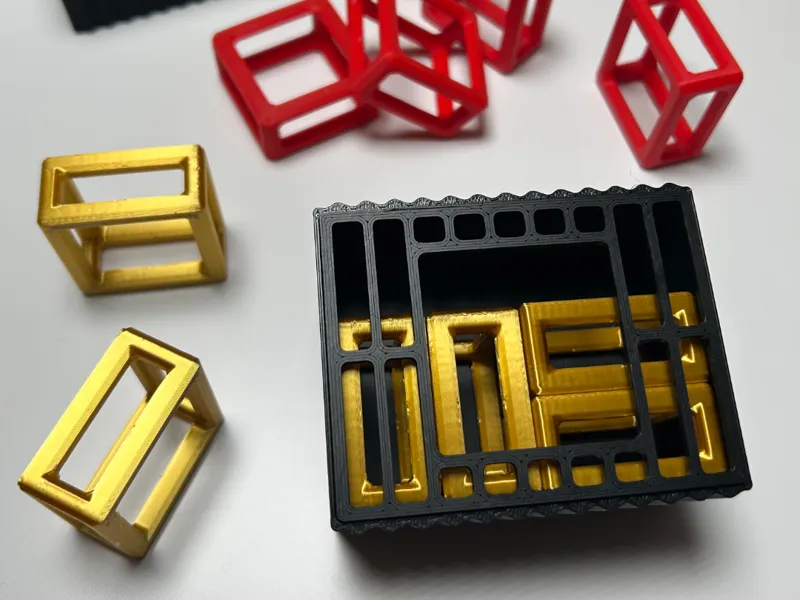 SIX BLOCK PUZZLE Hollow Blocks