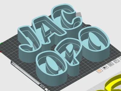 JACOPO NAME LAMP