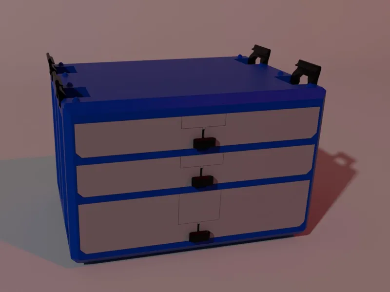 Large rugged drawer - Compatible with other boxes