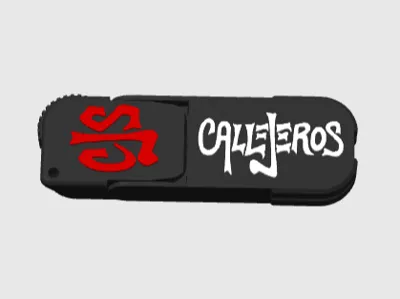 Callejeros Phone Holder Keychain