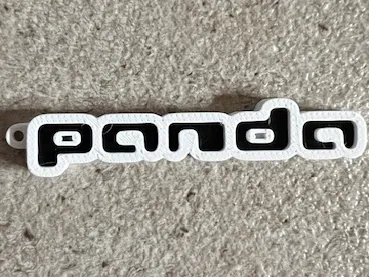 Portachiavi Panda