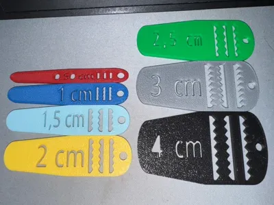 Tool Set for Elastic / Ribbon 0.5cm to 4cm