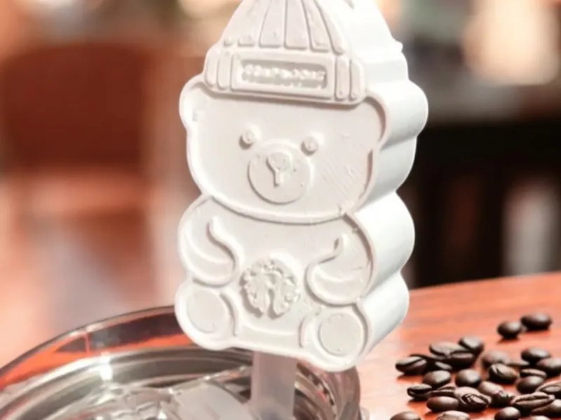 Starbucks Inspired Bear Cup Topper