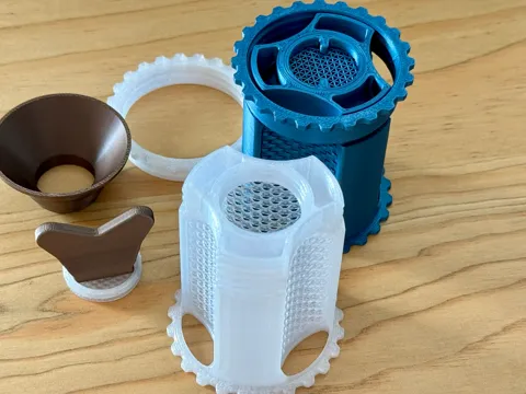 KYZ FF2 High Airflow Spool Desiccant Holder view 2