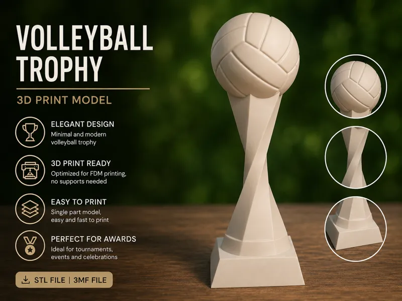 Volleyball Trophy