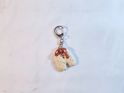 Letter A – Sweet 3D Keychain from 17-Letter Set