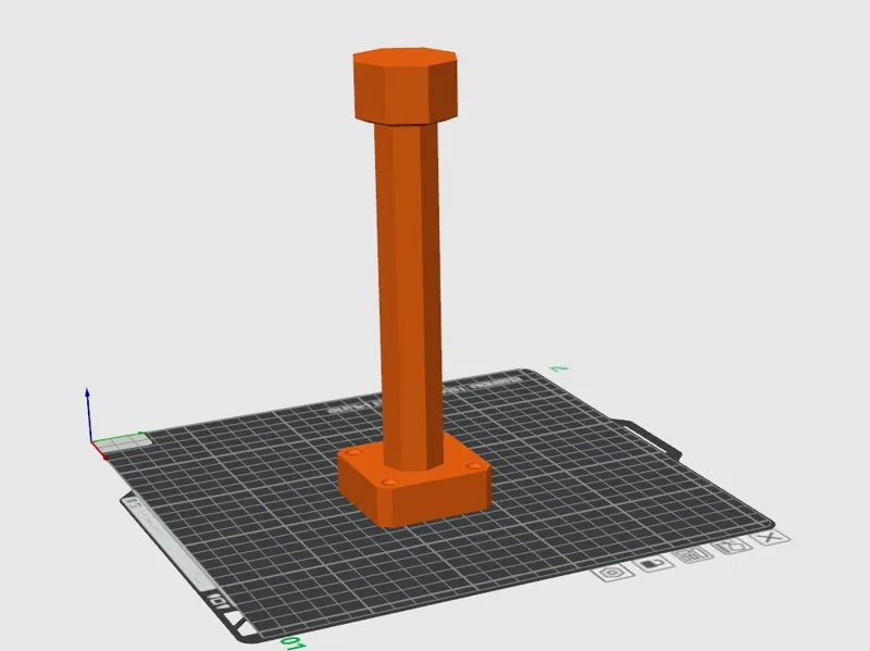 Bettstütze 21cm