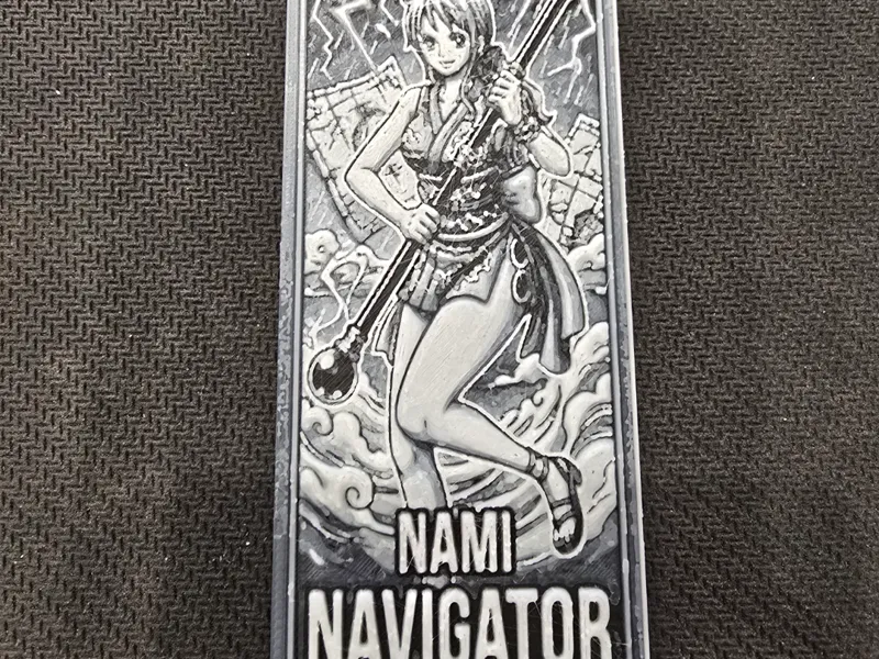 Nami – Navigator of the Straw Hat Pirates Bookmark