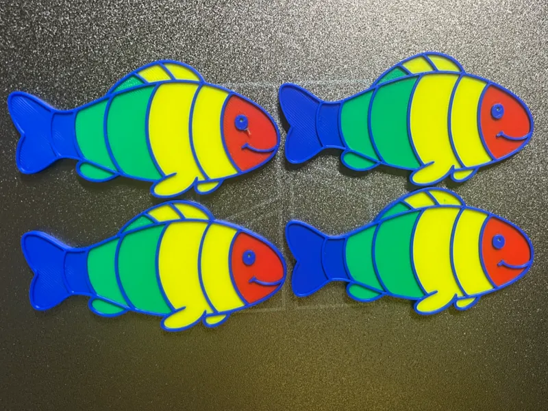 Rainbow Fish Rub a Dub Tactile Story Prop