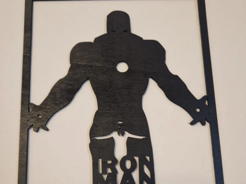 Iron Man Wandbild
