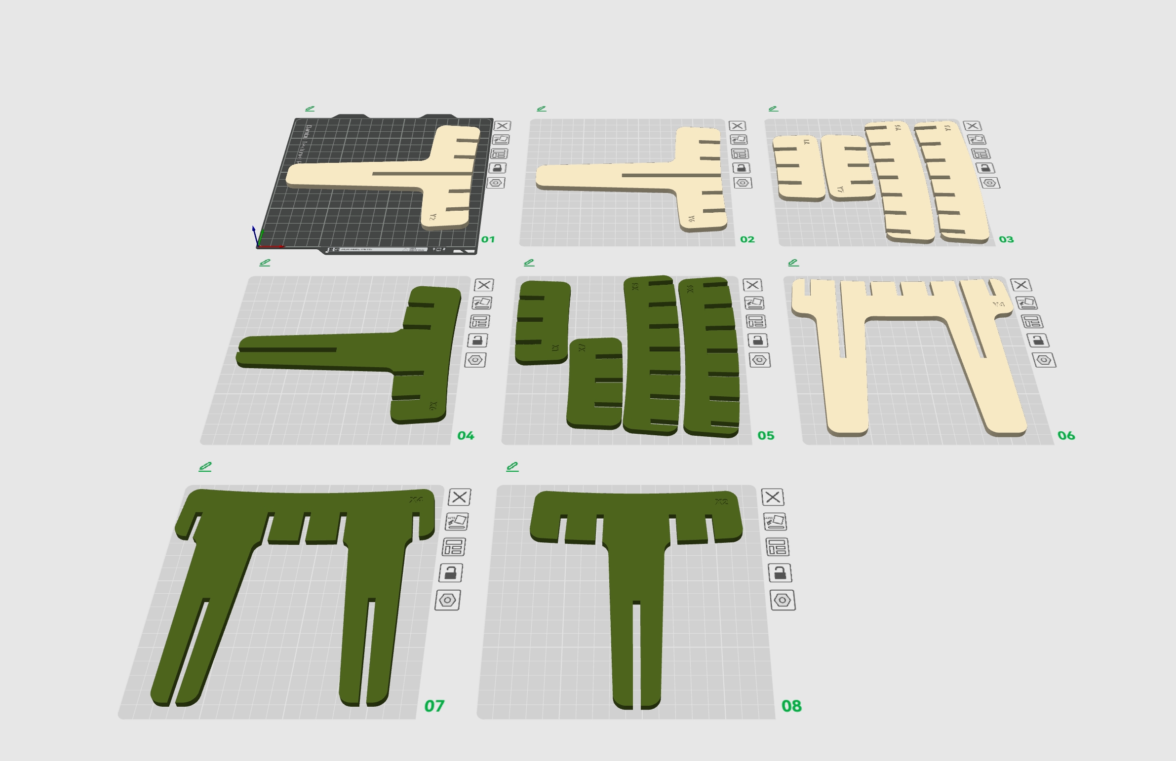 Miniatura 1 do modelo 3D 侘寂格 WabiLattice