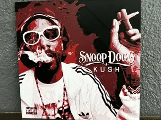CD Cover Snoop Dogg Kush HueForge Art Legend RAP