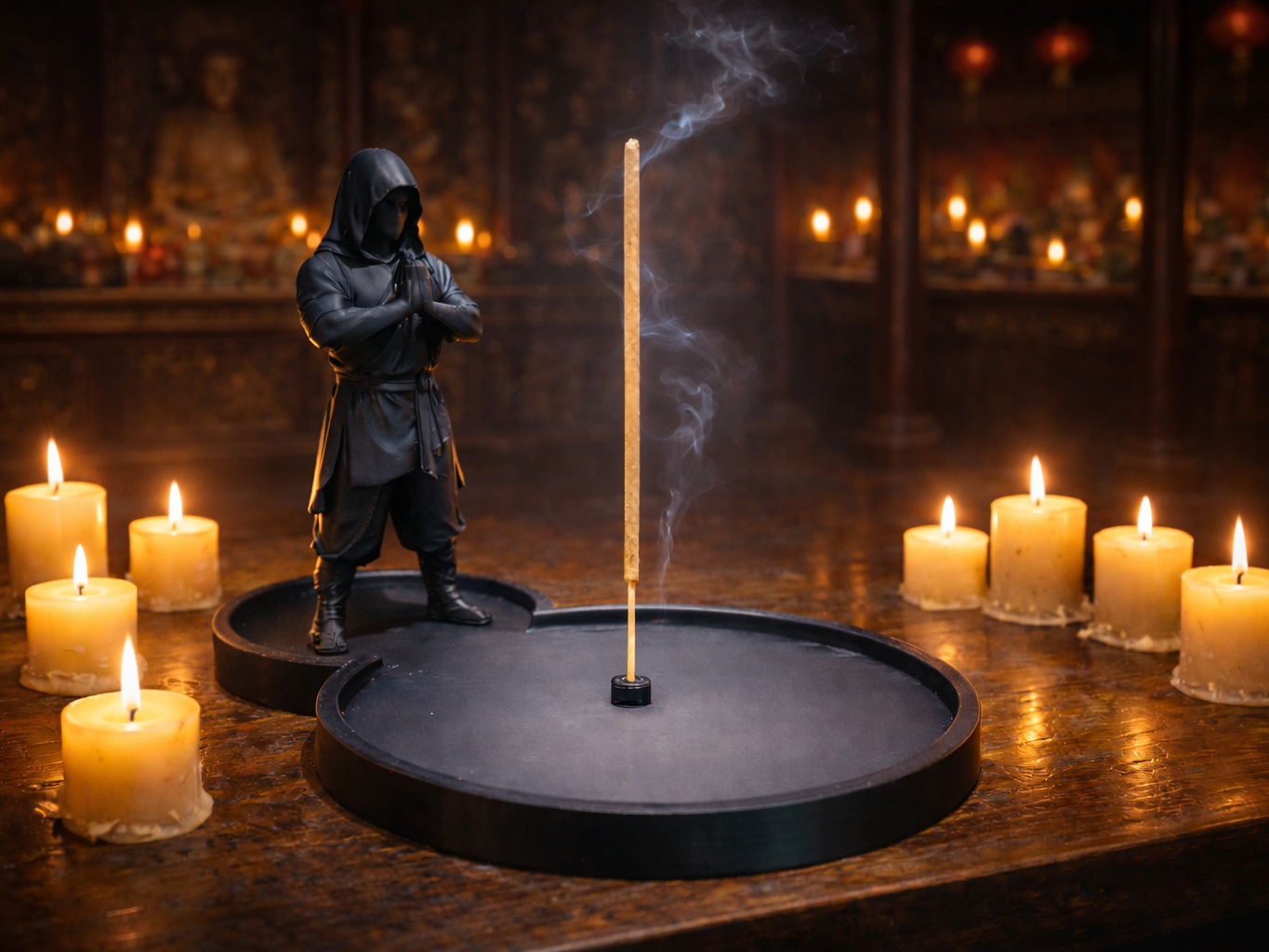 Imperial Shaolin Zen Incense Stand