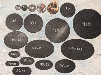 Wargaming Bases ALL SIZES Magnet | 32mm miniature