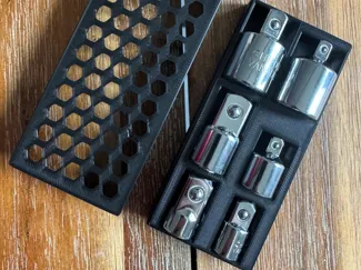Boite pour douilles adaptateur 1/2, 3/8, 1/4 