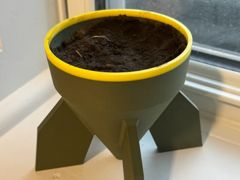 MK82 Planter – 500lb Bomb-Inspired Indoor Pot