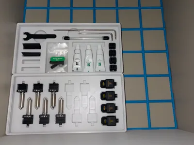 Gridfinity Malm Accessory Box (53mm Base) P2S/X2D