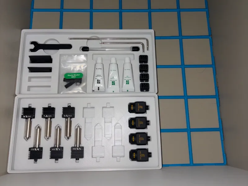 Gridfinity Malm Accessory Box (53mm Base) P2S/X2D