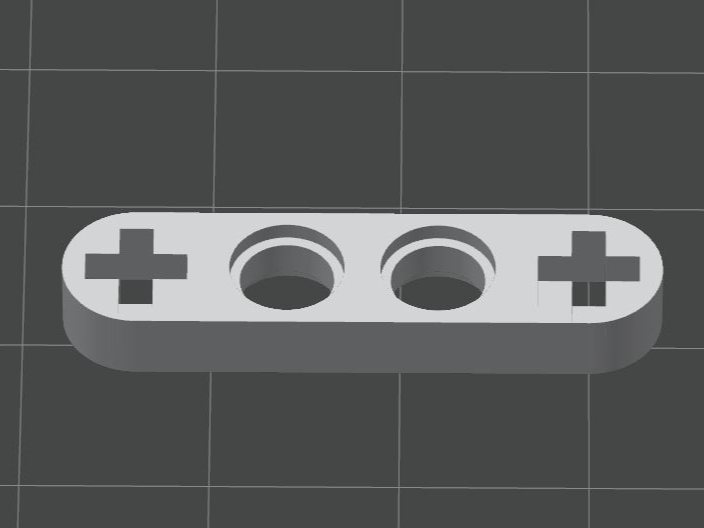 Brick Technic Thin Liftarm 4×1