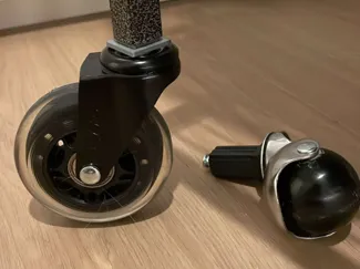 10mm caster adapter for bird cage