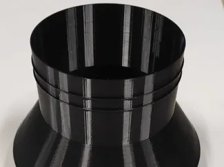 reduction tube diameter from 150 to 100 mm 