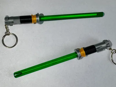 Lightsaber Keychain and Pen Cap (Luke)