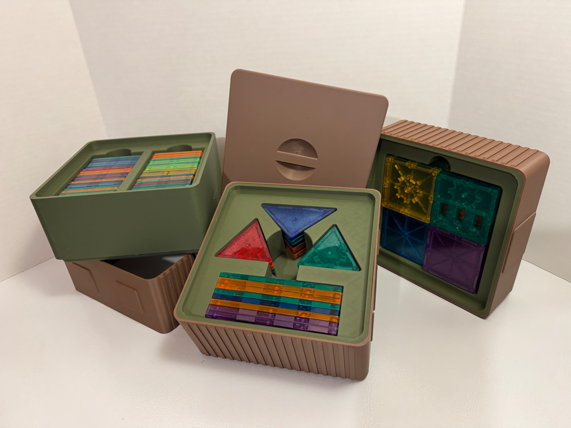 Magnetile Storage, 74pc Classic