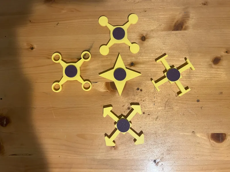 Fidget Spinner Collection (No Hardware Needed)